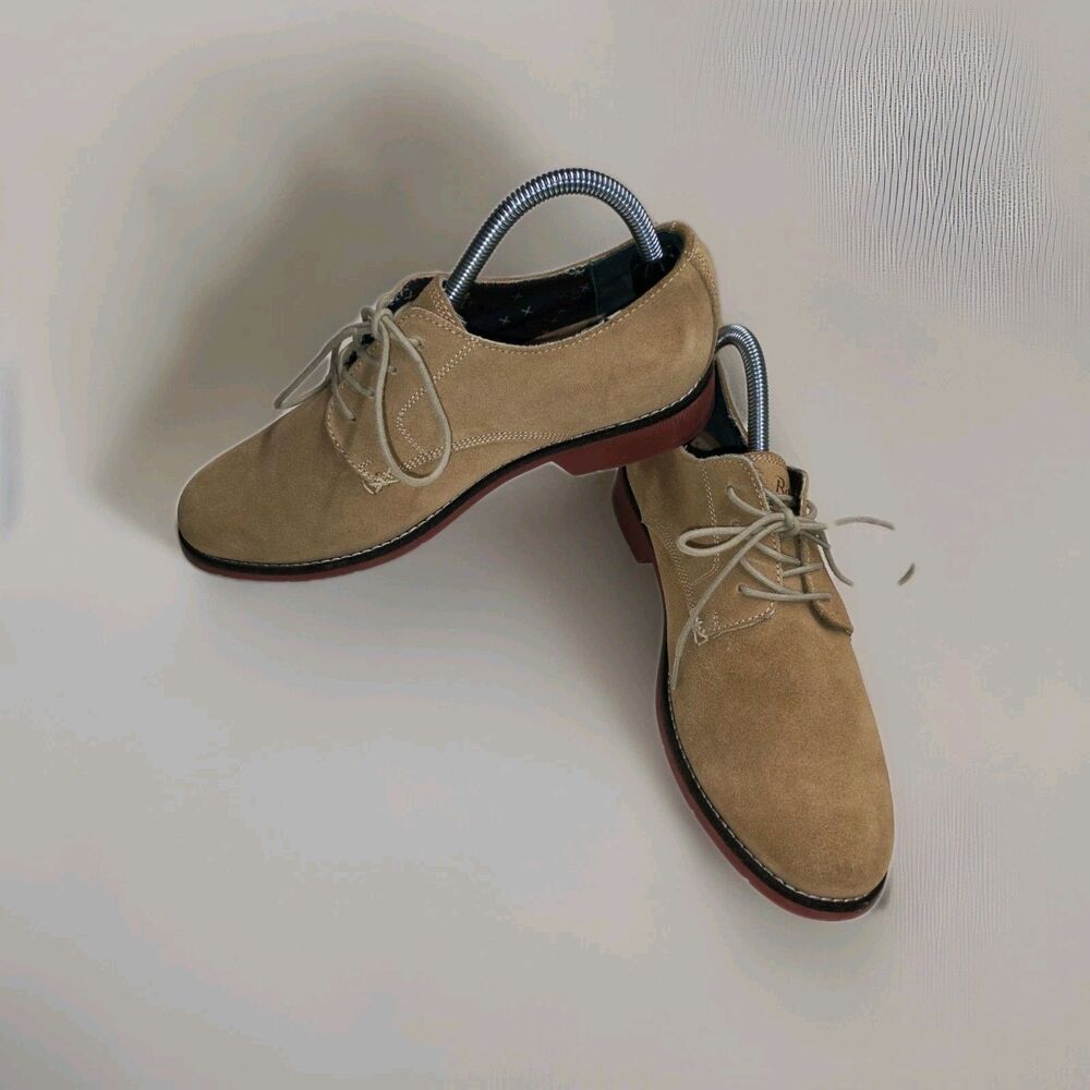 GH BASS Suede Buck Oxford Lace Up Emmie Womens size 9.5